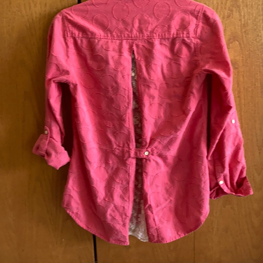 Three Quarter Button Down Top From Anthropology - image 4